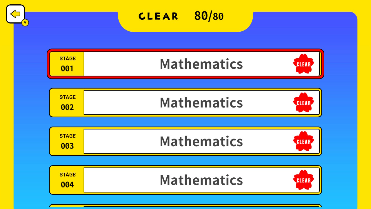 Nationwide Academic Check Junior High Level