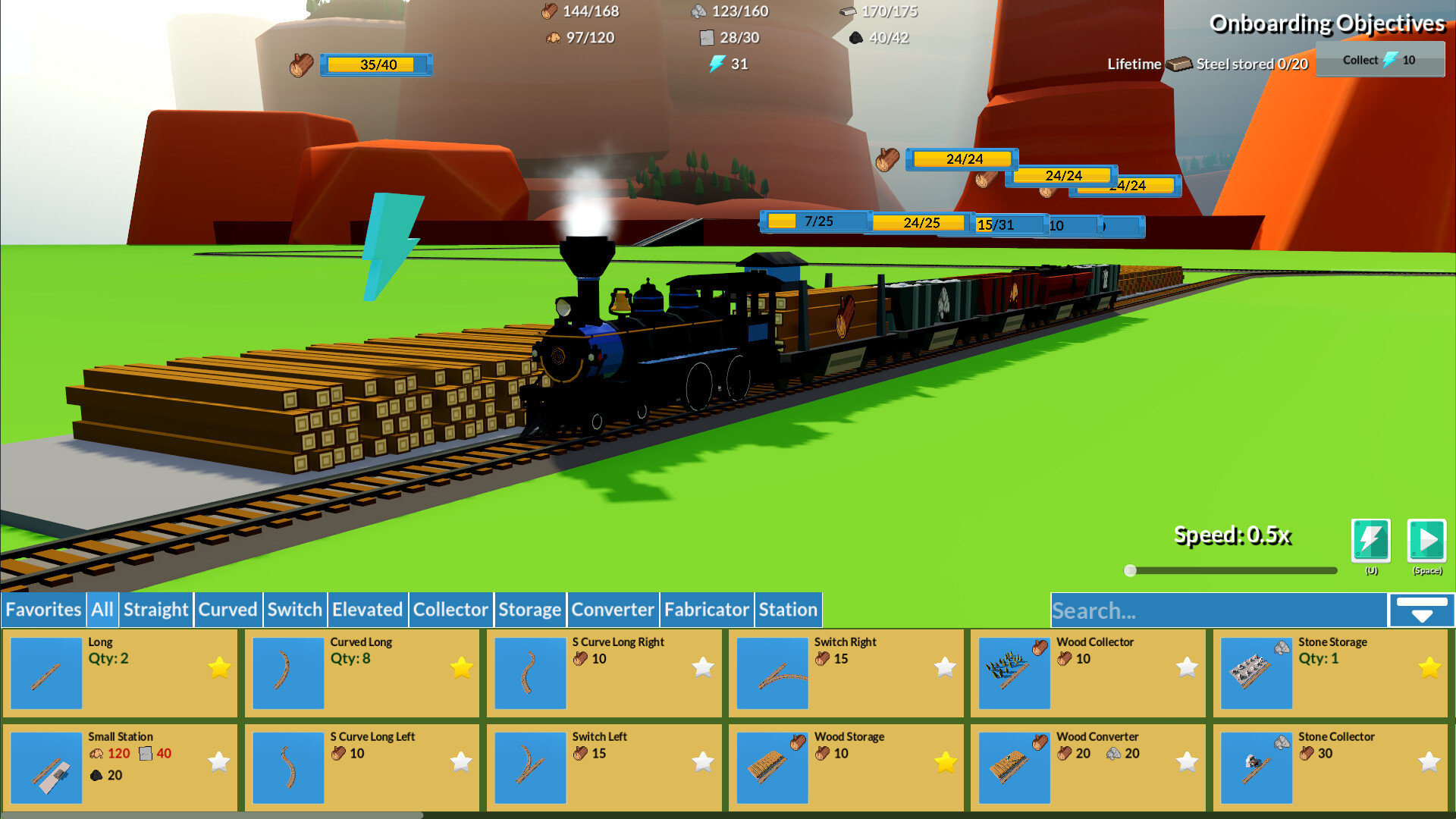 Lazy Train Game