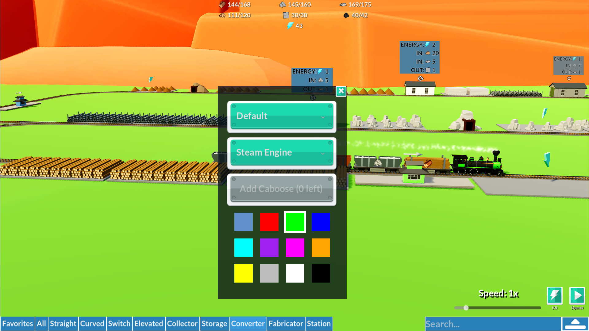 Lazy Train Game