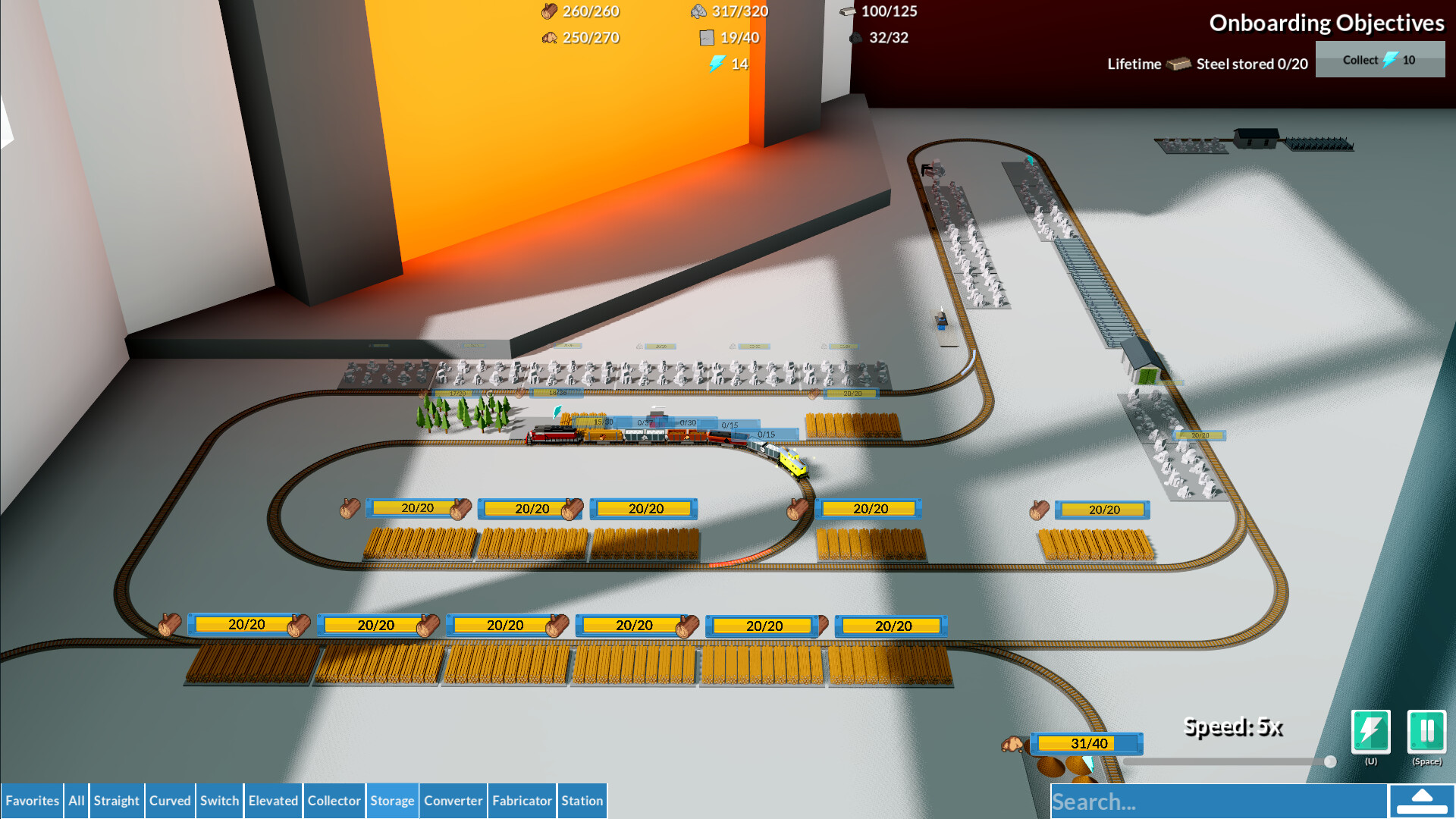 Lazy Train Game
