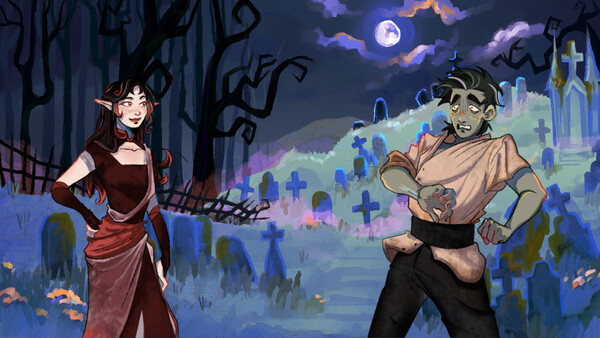 Zombeo and Vampireta