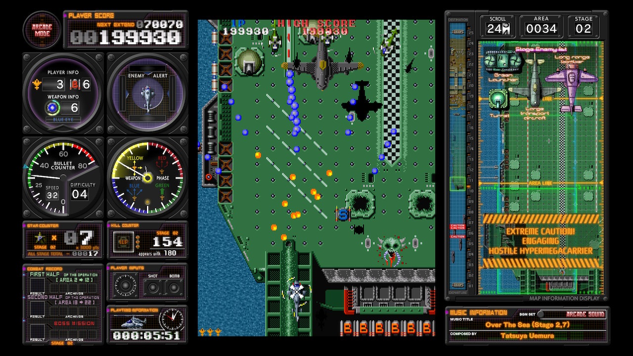 Kyukyoku TigerHeli: Toaplan Arcade Garage