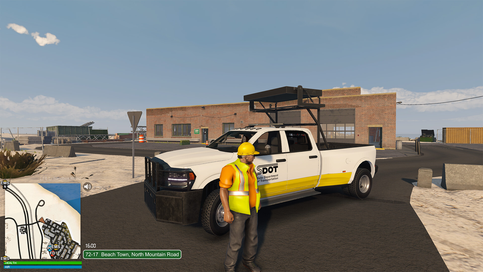 Flashing Lights: Department of Transportation