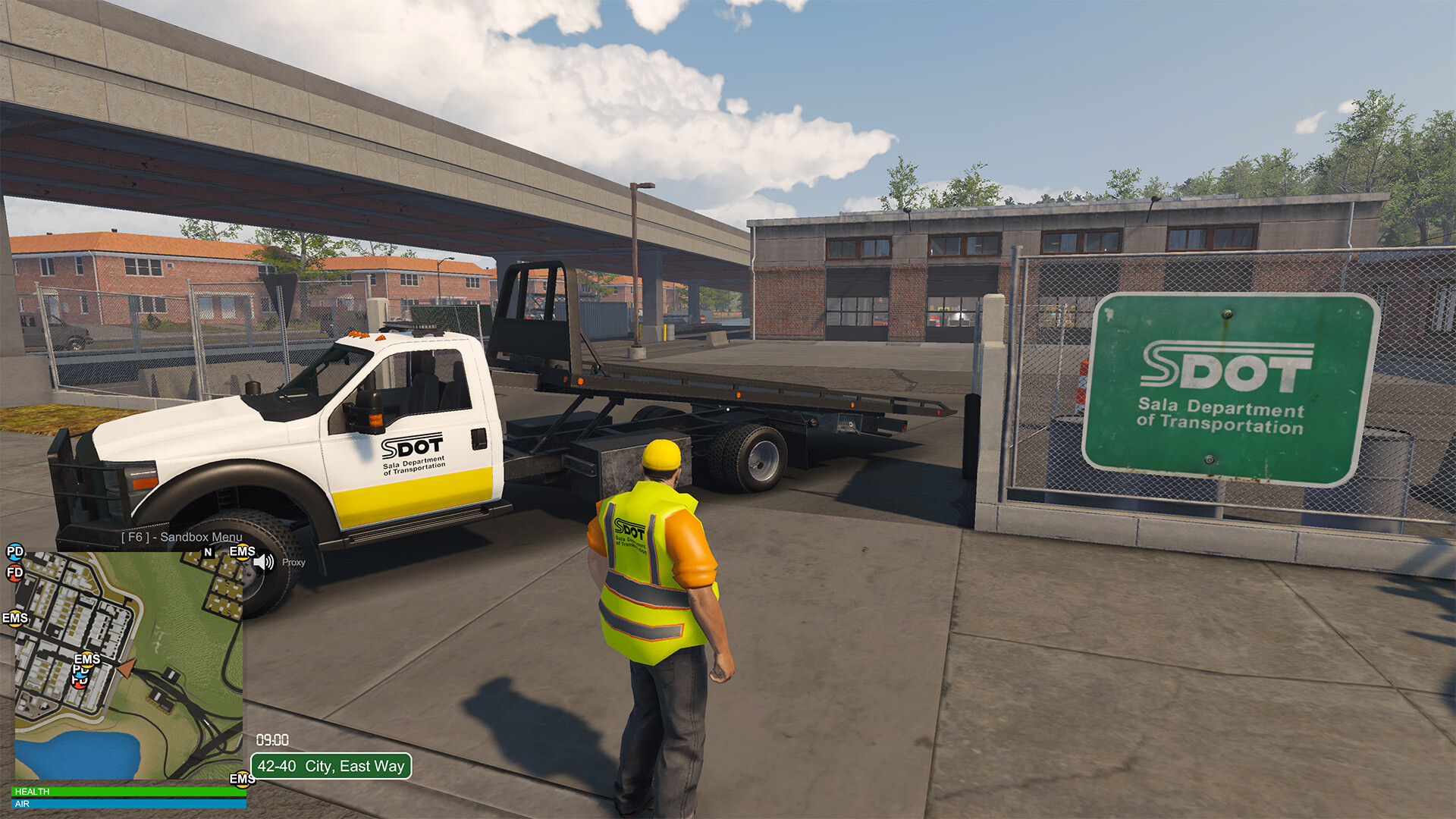 Flashing Lights: Department of Transportation