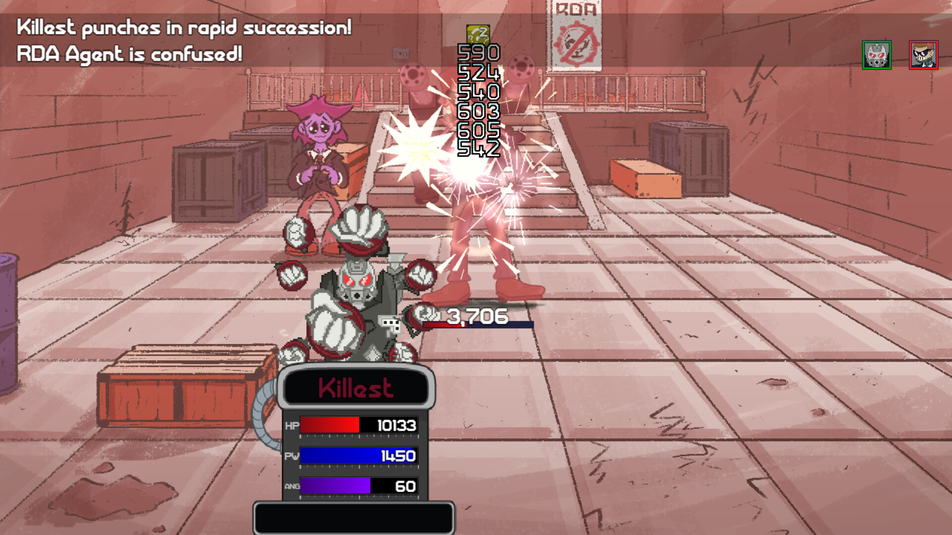 Killest Fights Craw-Mech