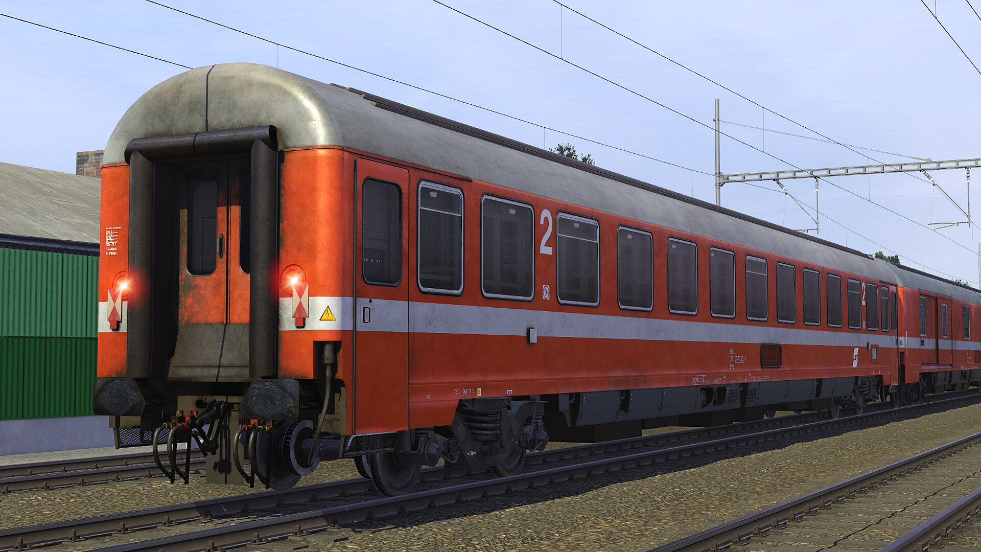 Trainz Plus DLC: OBB Eurofima Second Class Pack