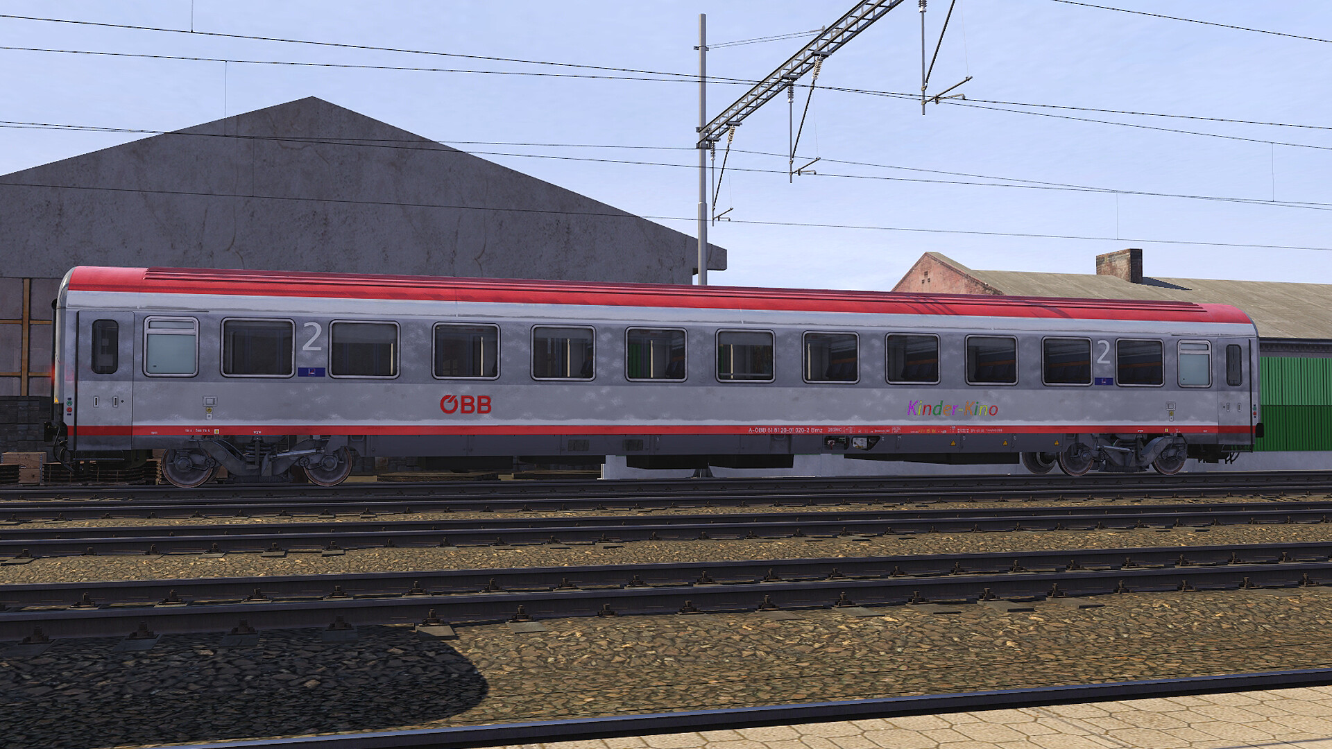 Trainz Plus DLC: OBB Eurofima Second Class Pack
