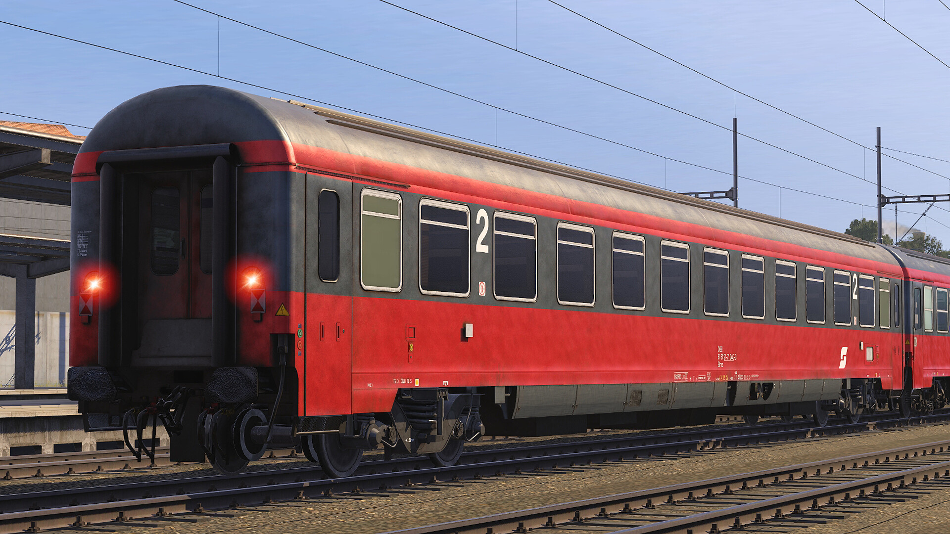 Trainz Plus DLC: OBB Eurofima Second Class Pack