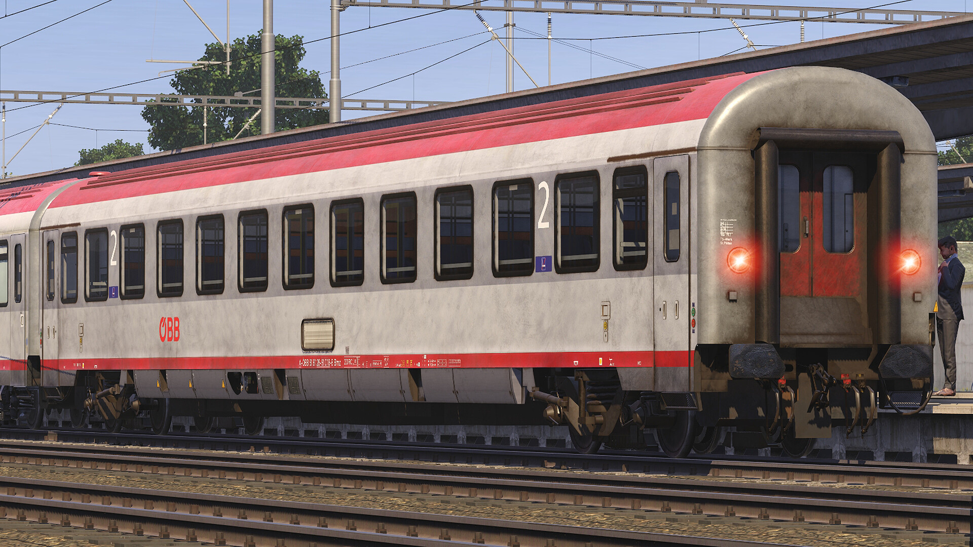 Trainz Plus DLC: OBB Eurofima Second Class Pack
