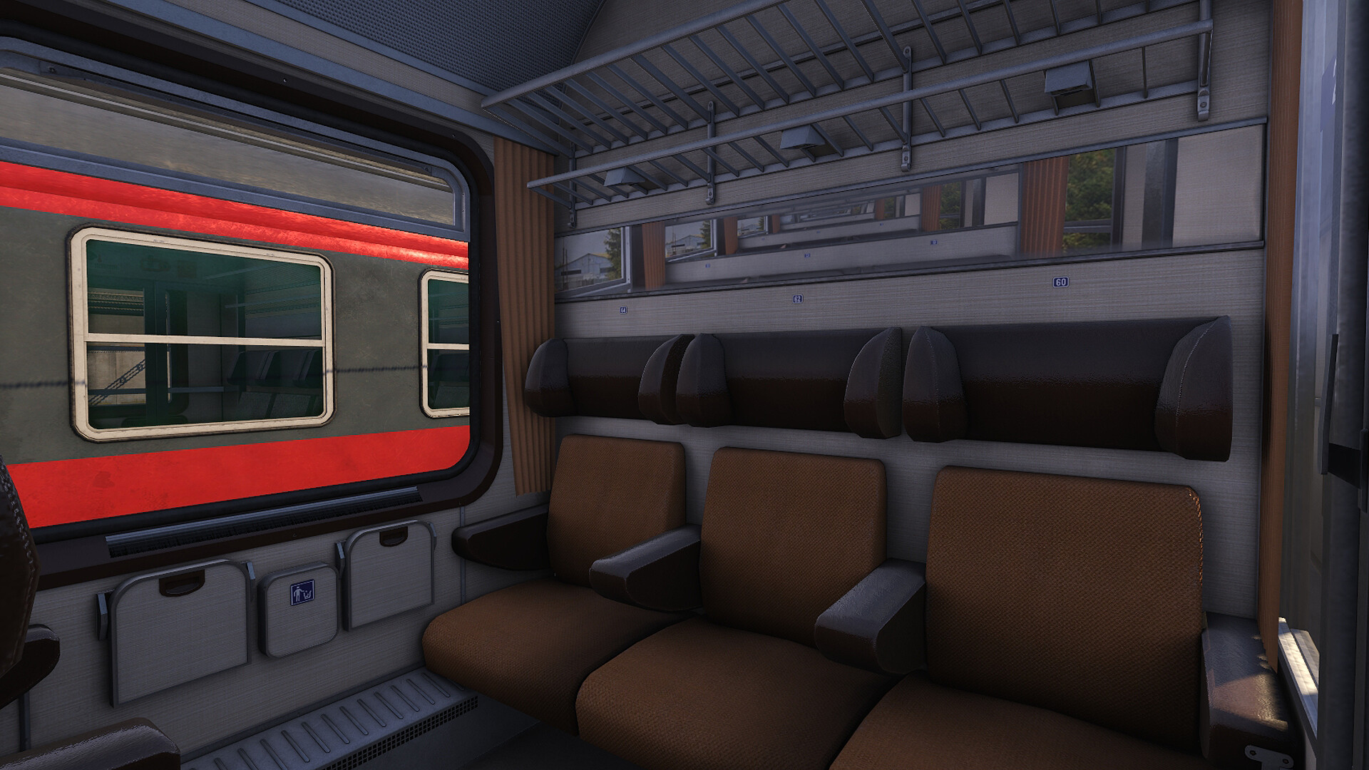 Trainz Plus DLC: OBB Eurofima Second Class Pack