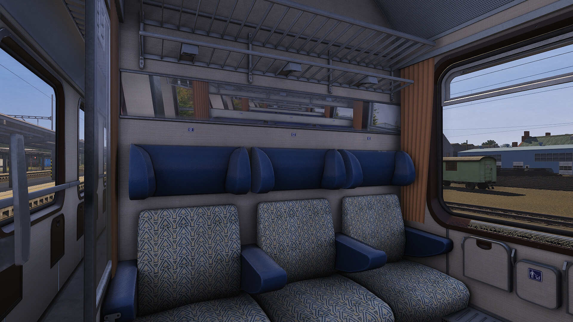Trainz Plus DLC: OBB Eurofima Second Class Pack