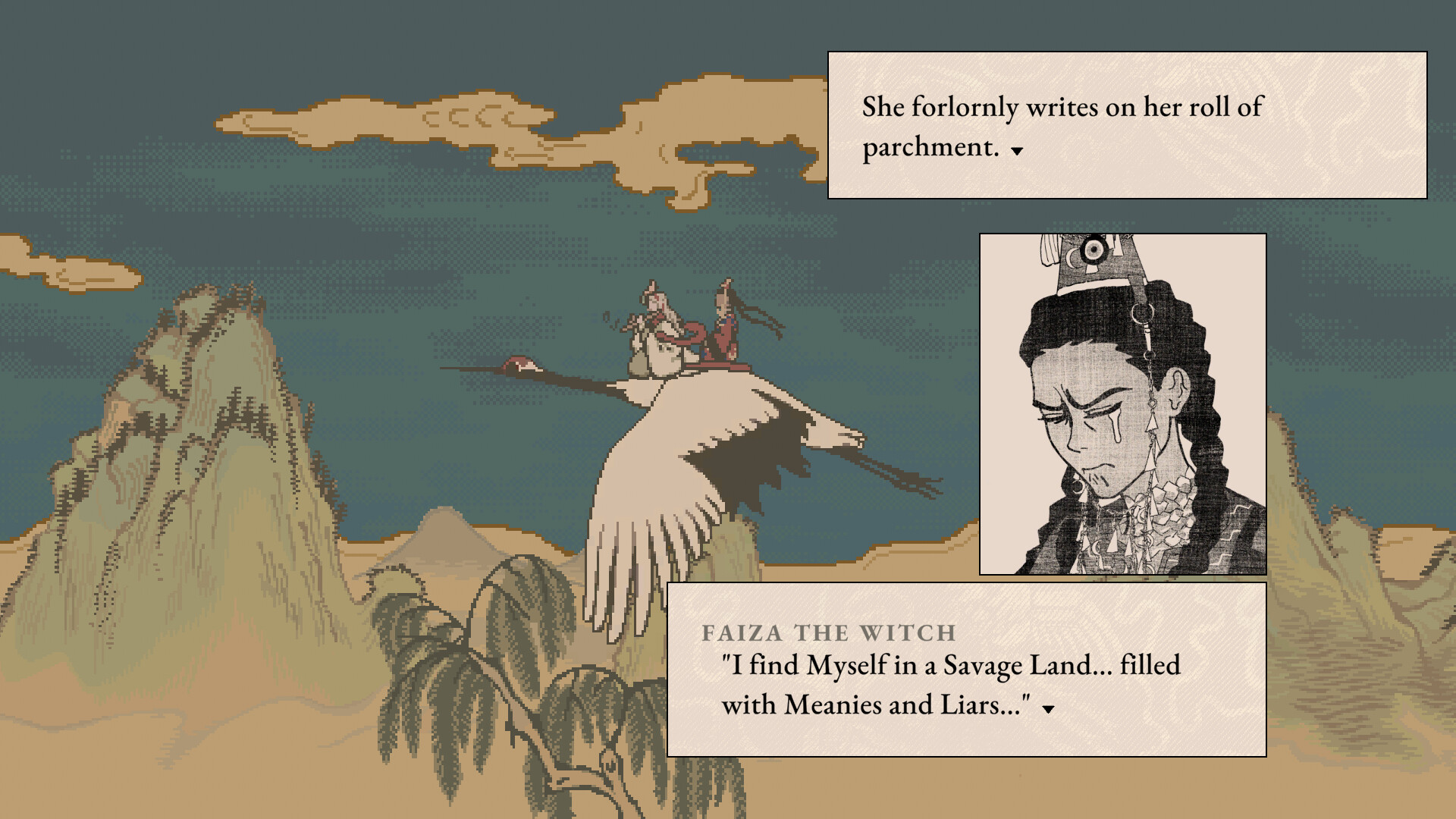 The Crane Rider’s Tale