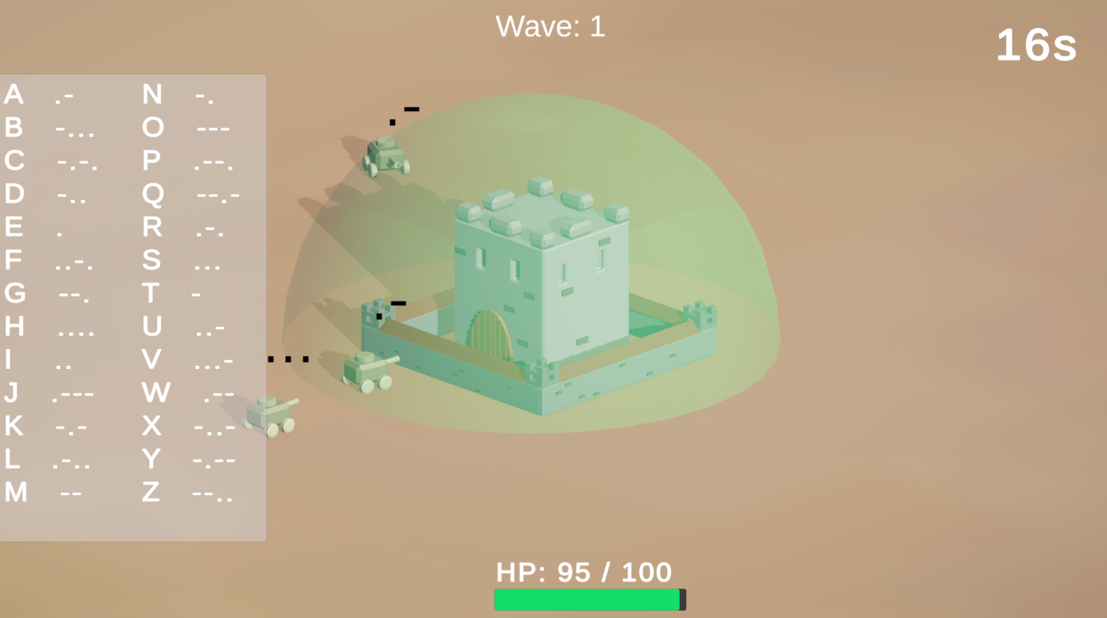 Dot Dash Defense