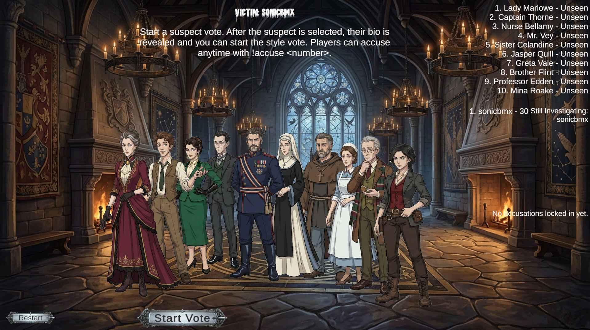 Murder Mystery Castle