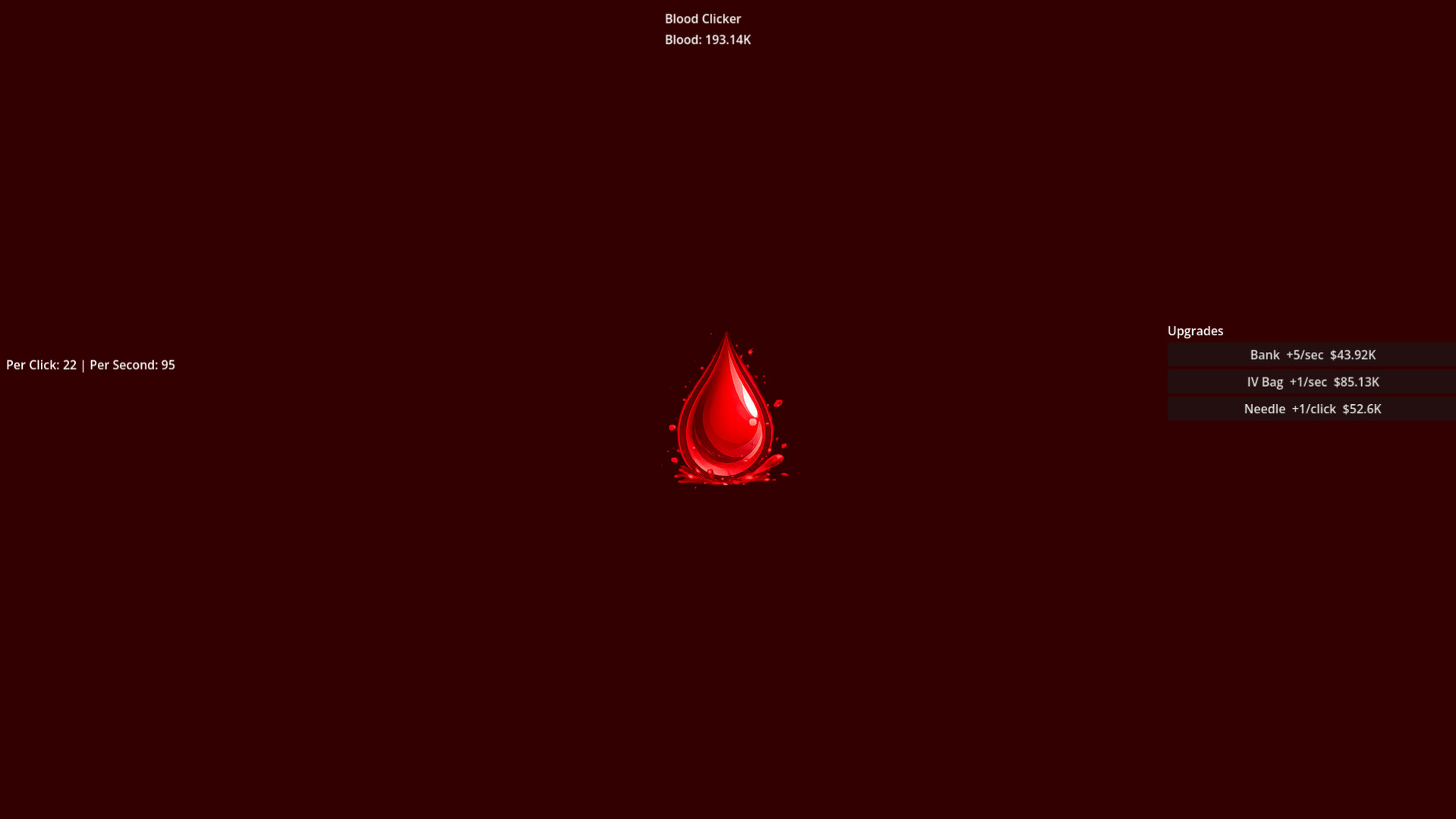 Blood Clicker