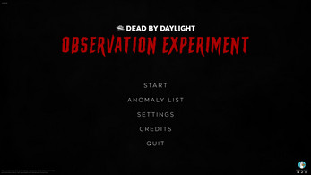 Dead by Daylight: Observation Experiment