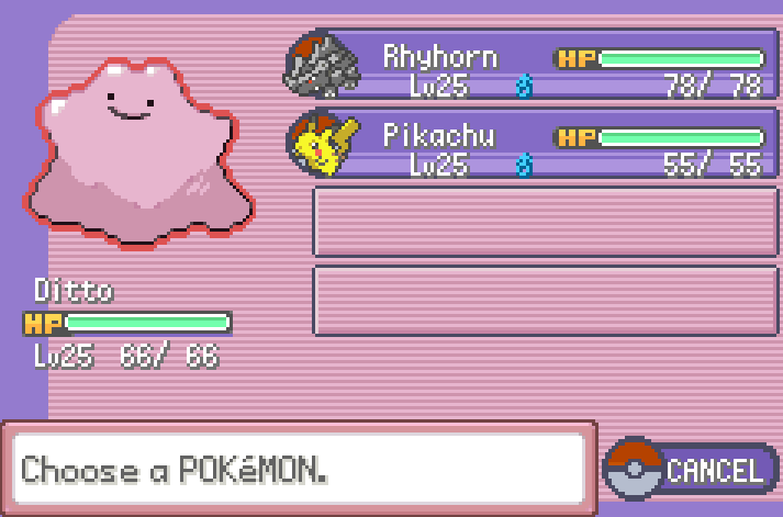 Pokemon Transform