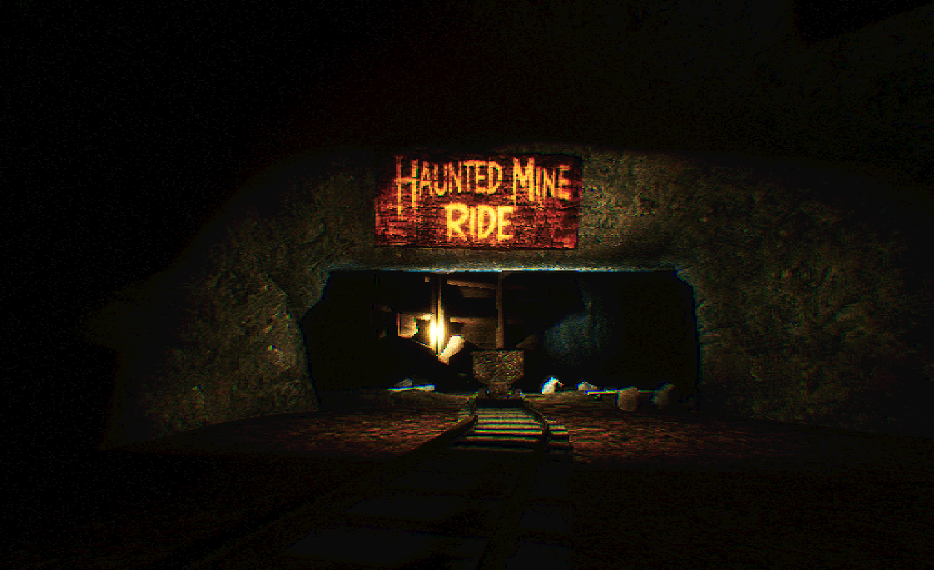 At Night: Haunted Ride