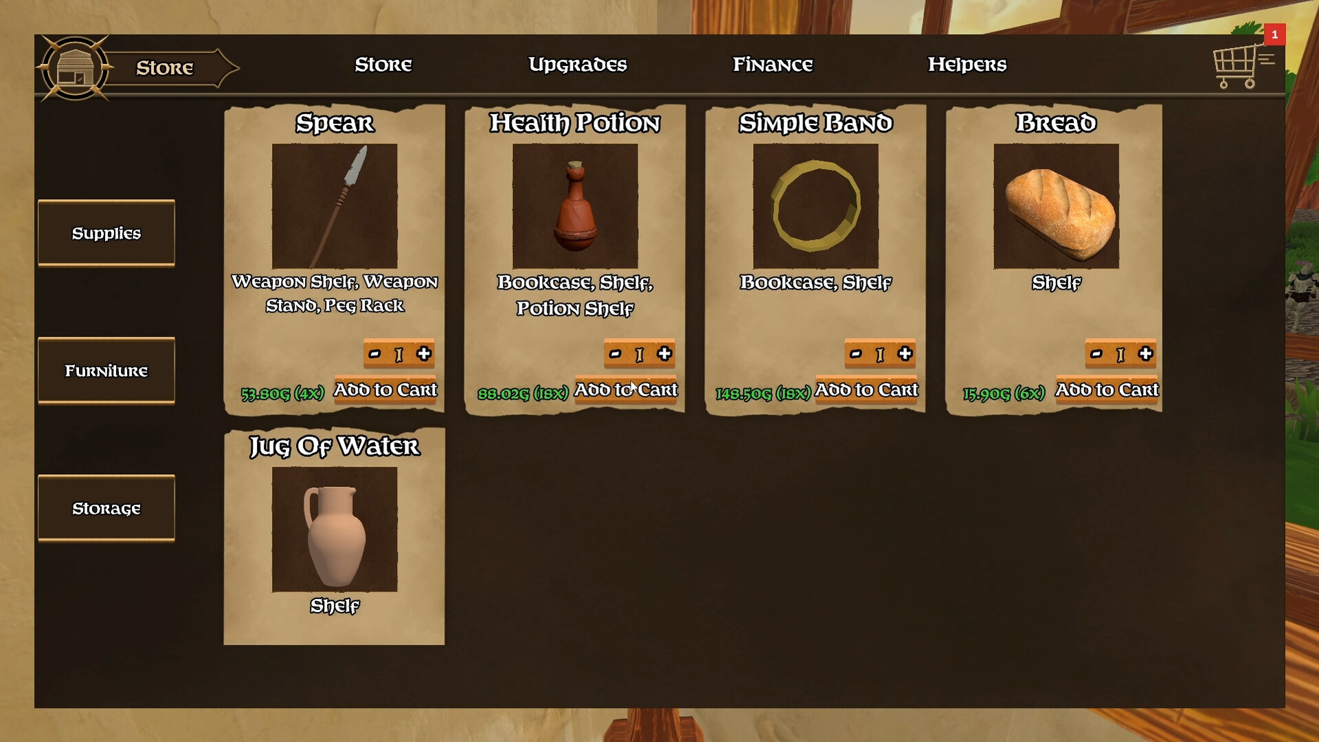 Medieval Market Simulator