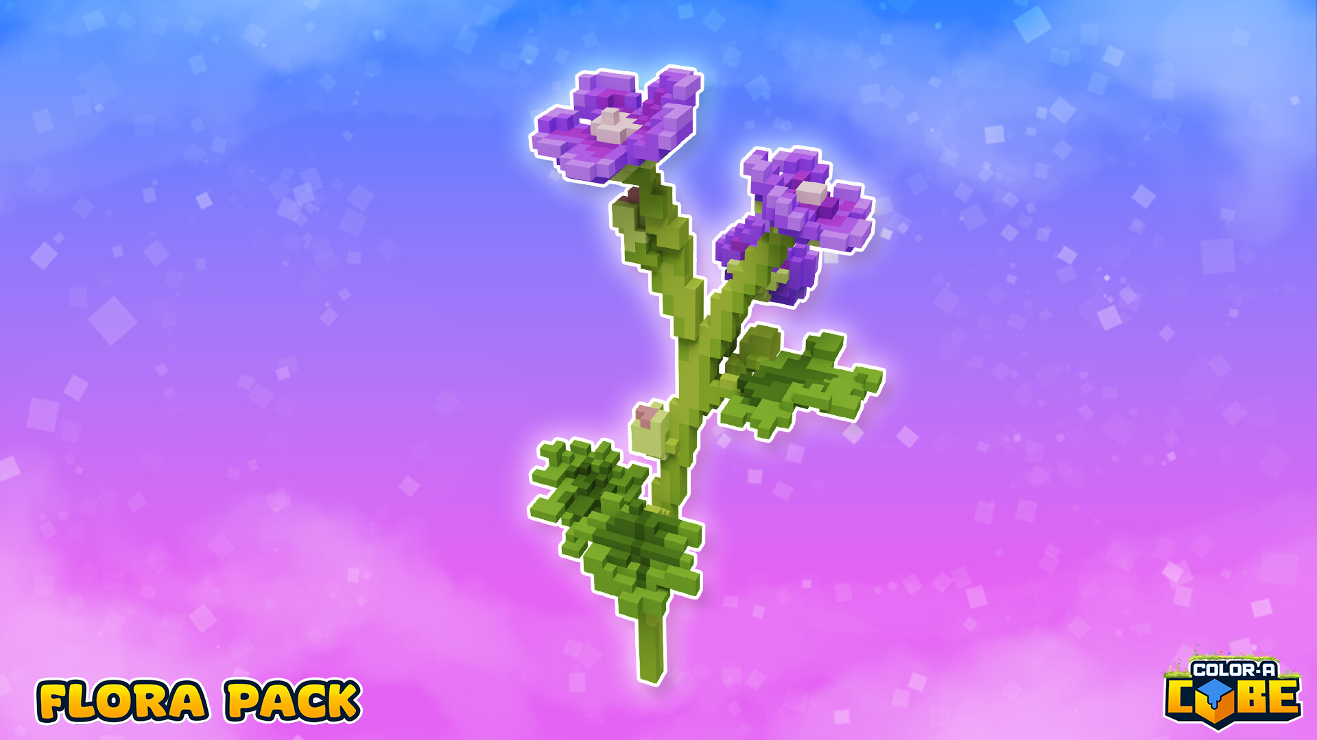 Color-A-Cube: Flora Pack