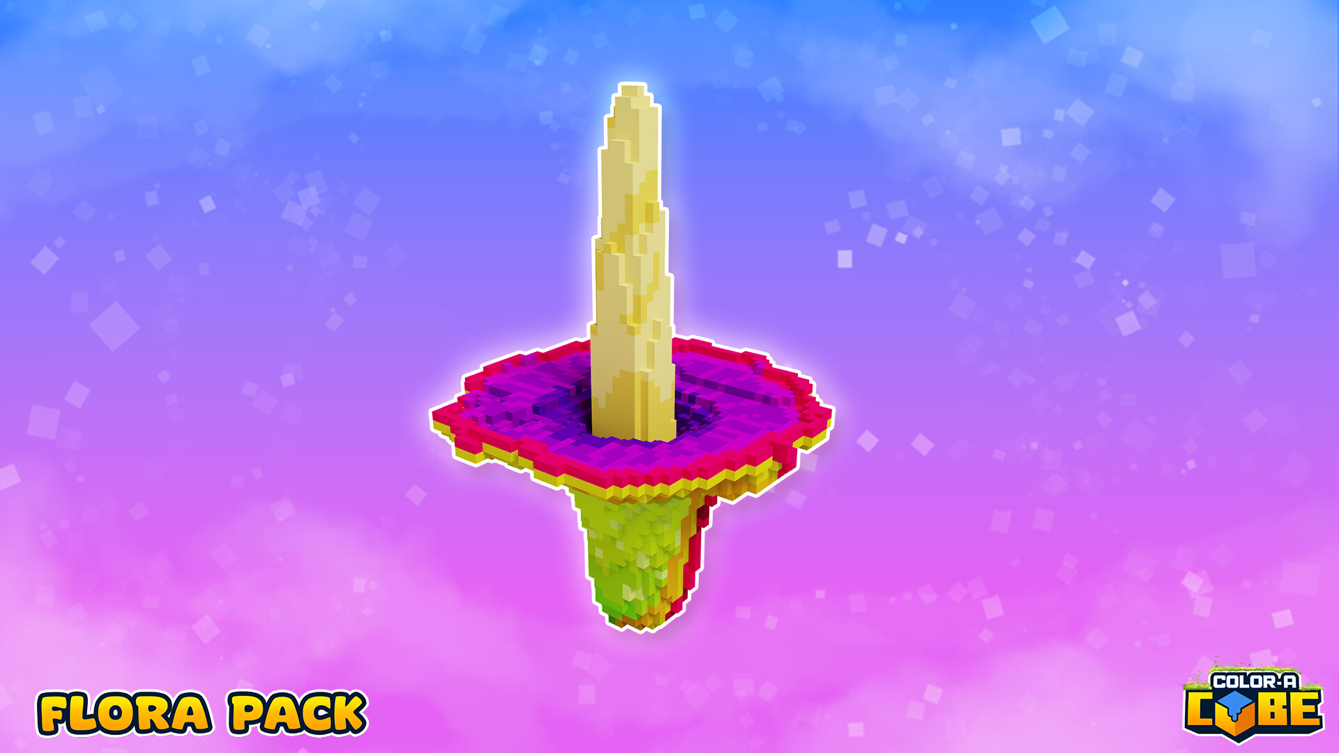 Color-A-Cube: Flora Pack