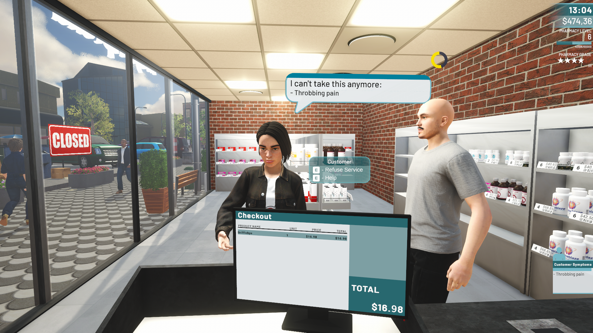 Pharmacy Store Simulator