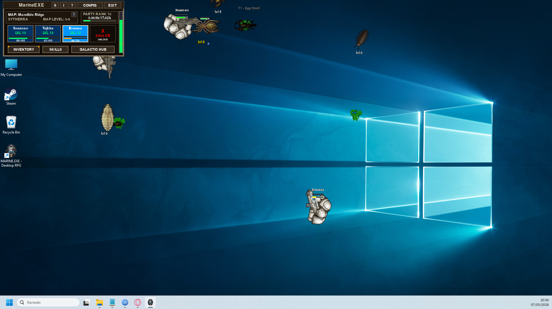 Marine.exe: Desktop RPG