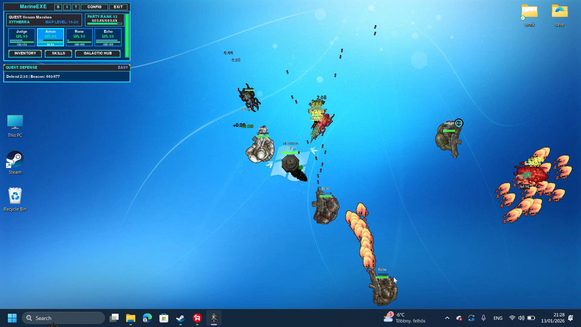 Marine.exe: Desktop RPG