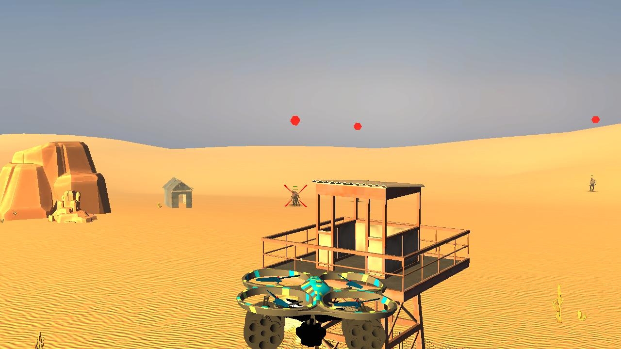 Drone Simulator: Smash Zombies