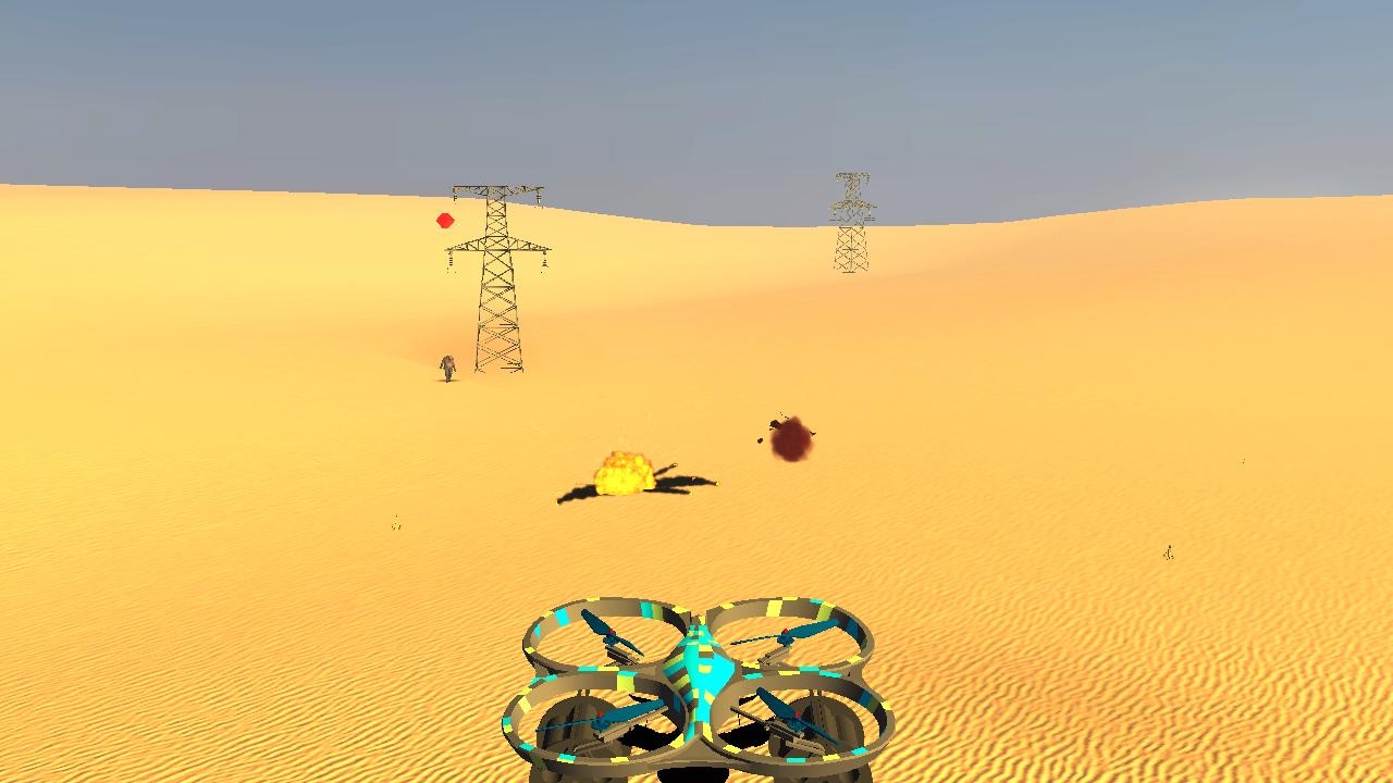 Drone Simulator: Smash Zombies