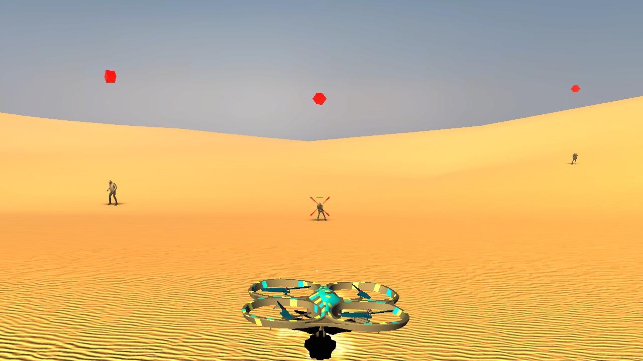 Drone Simulator: Smash Zombies