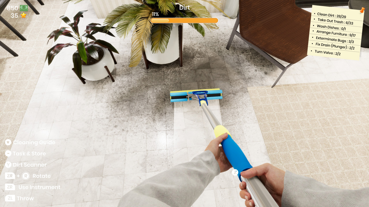 House Cleaning Simulator