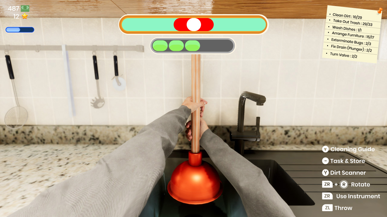 House Cleaning Simulator