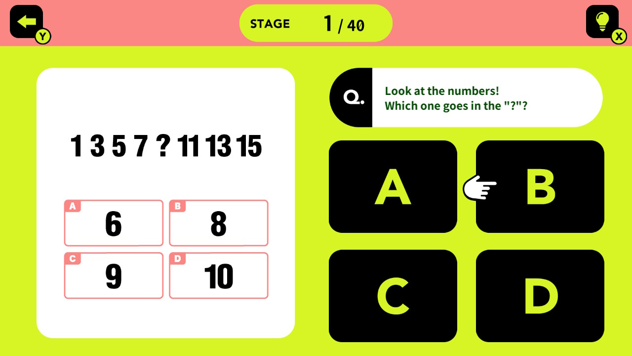 Logic Training IQ Quiz for Kids