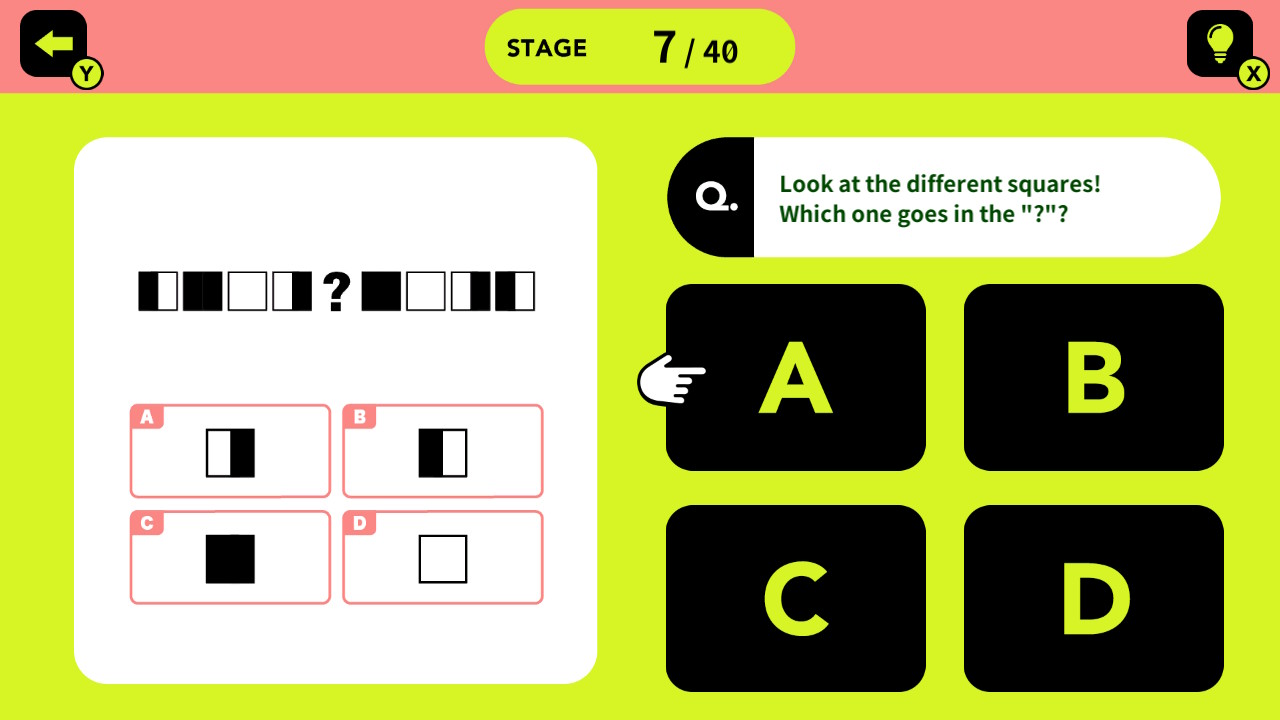 Logic Training IQ Quiz for Kids