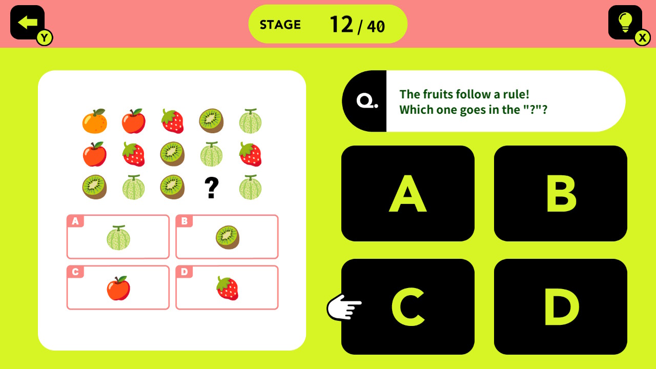 Logic Training IQ Quiz for Kids