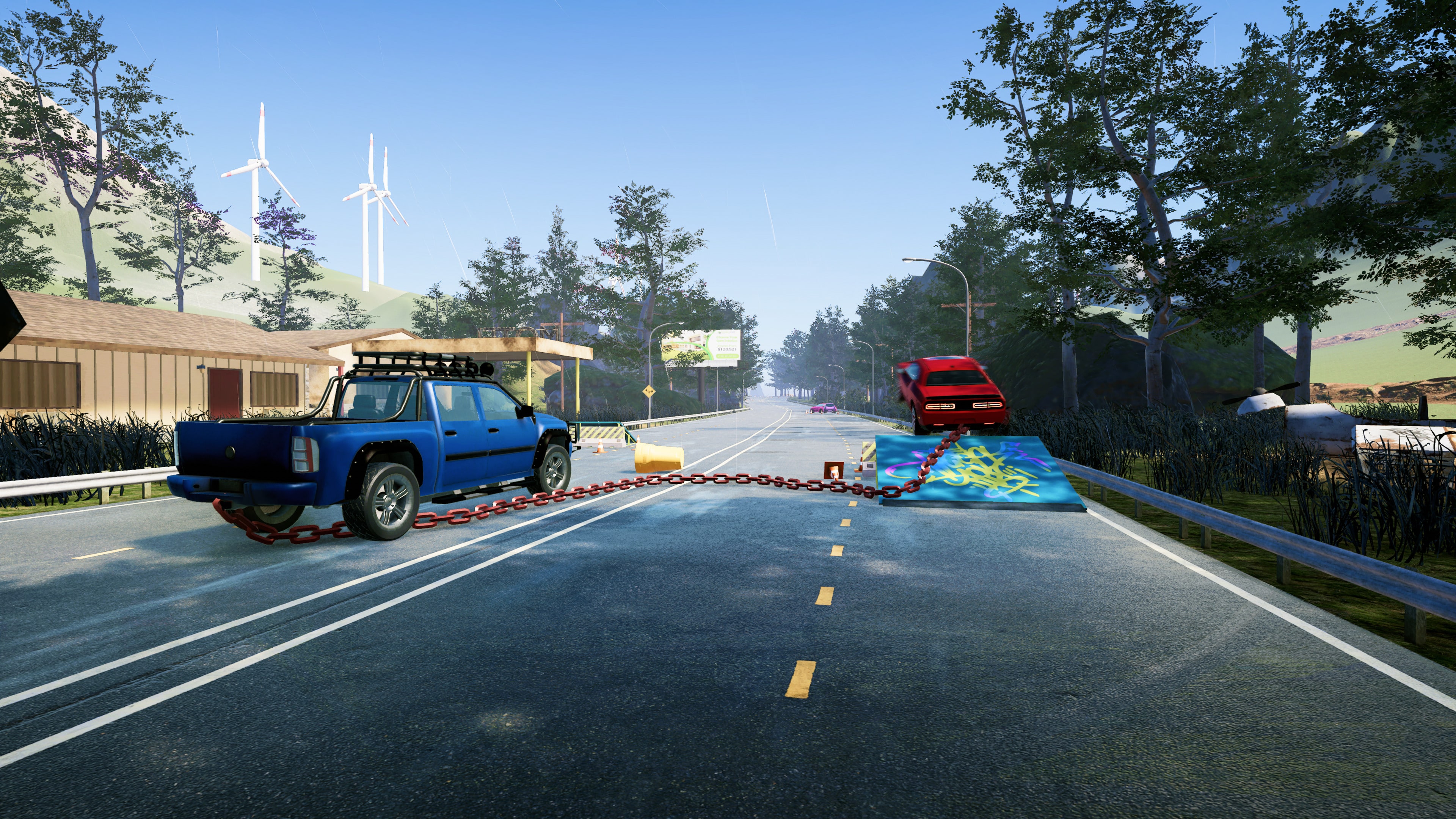 Chained Cars