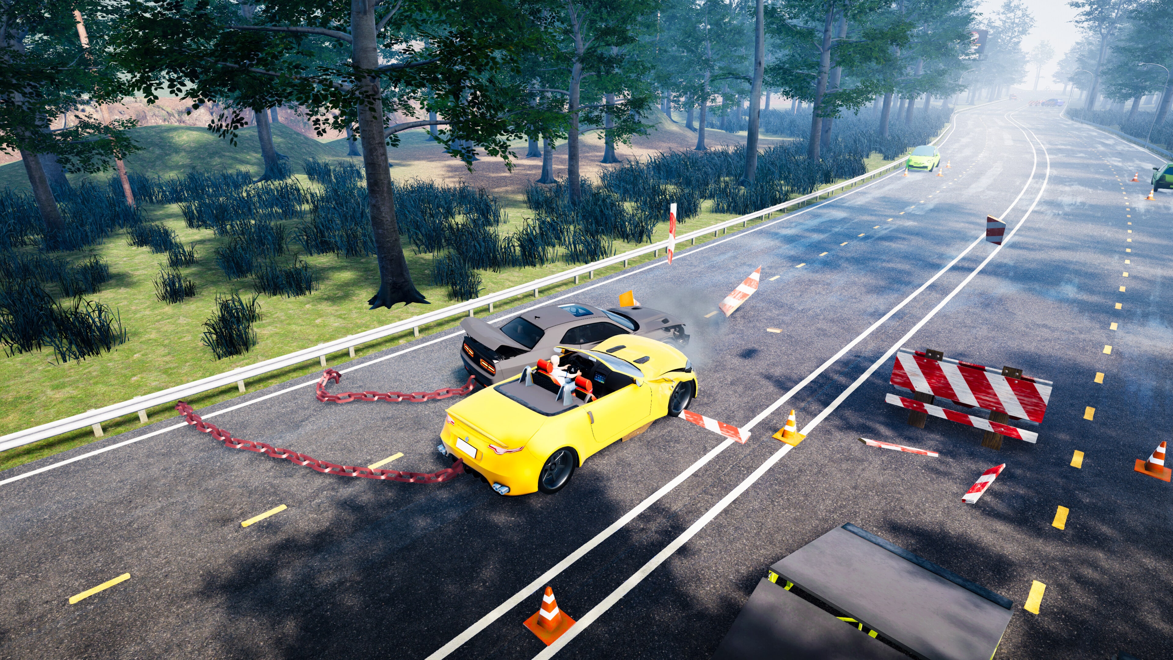 Chained Cars