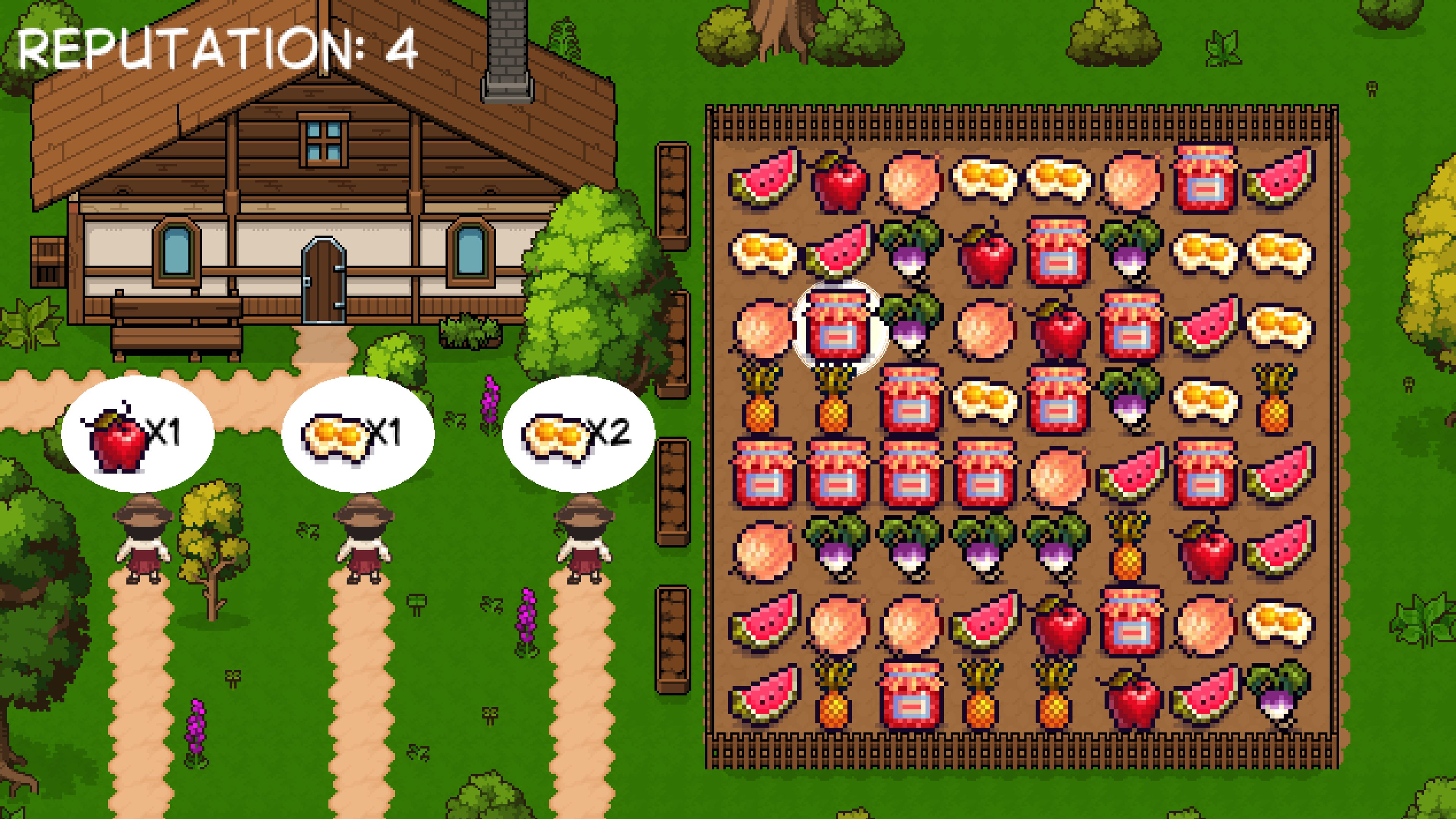 Match Three: Farm Shoppers