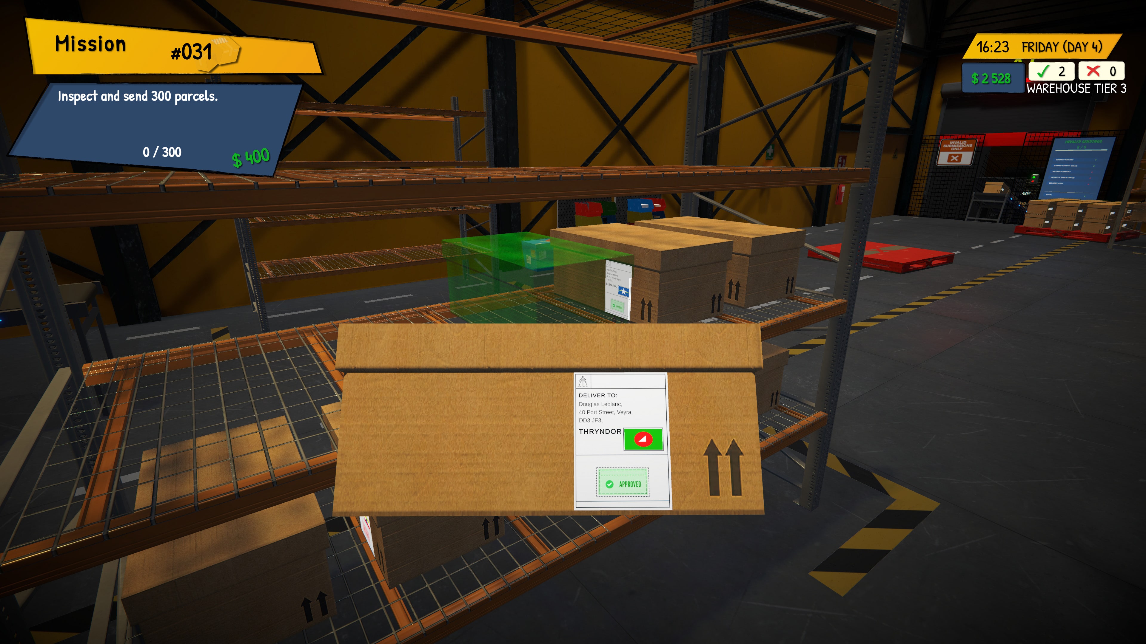 Parcel Inspection Simulator