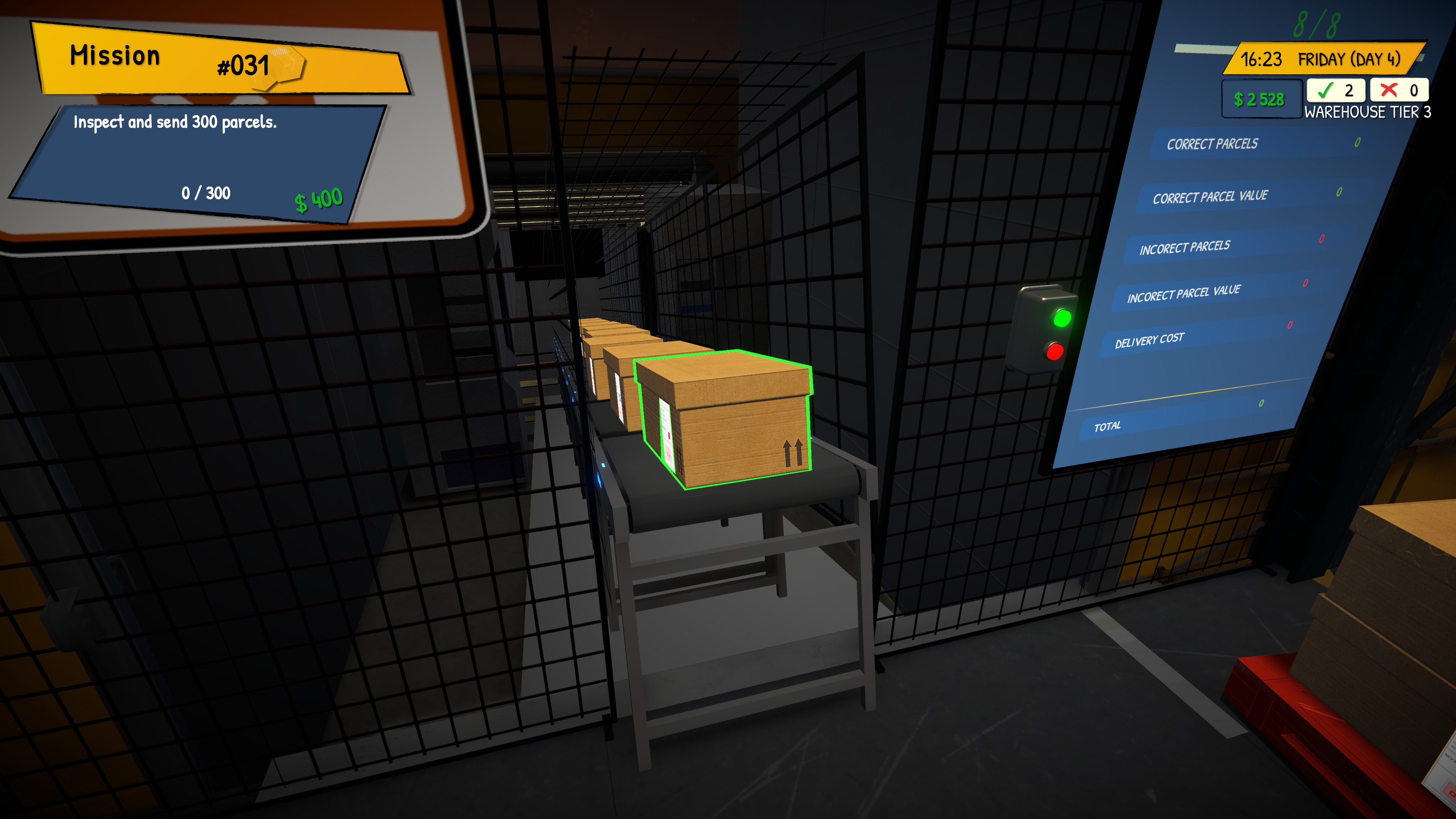 Parcel Inspection Simulator