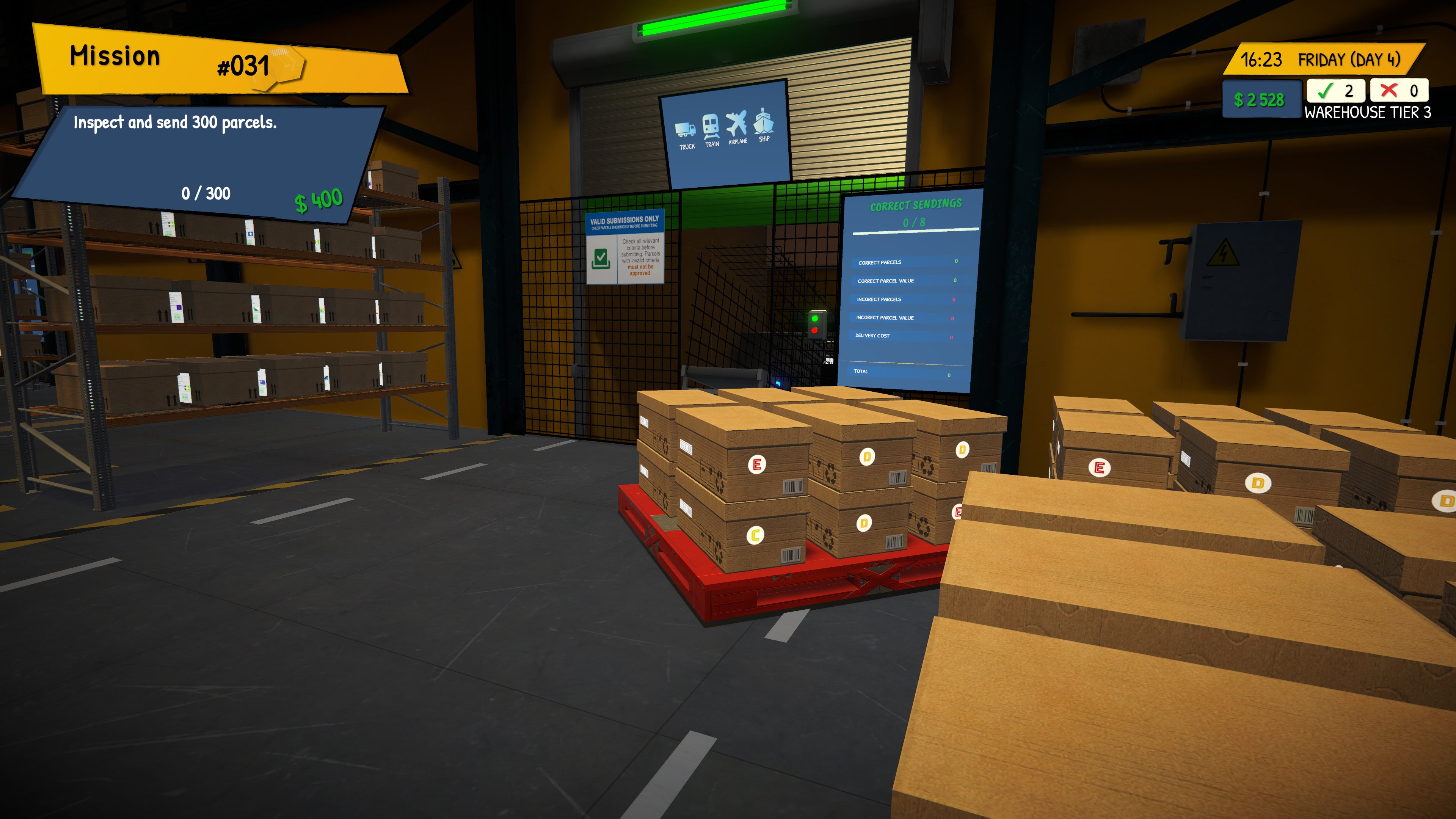 Parcel Inspection Simulator