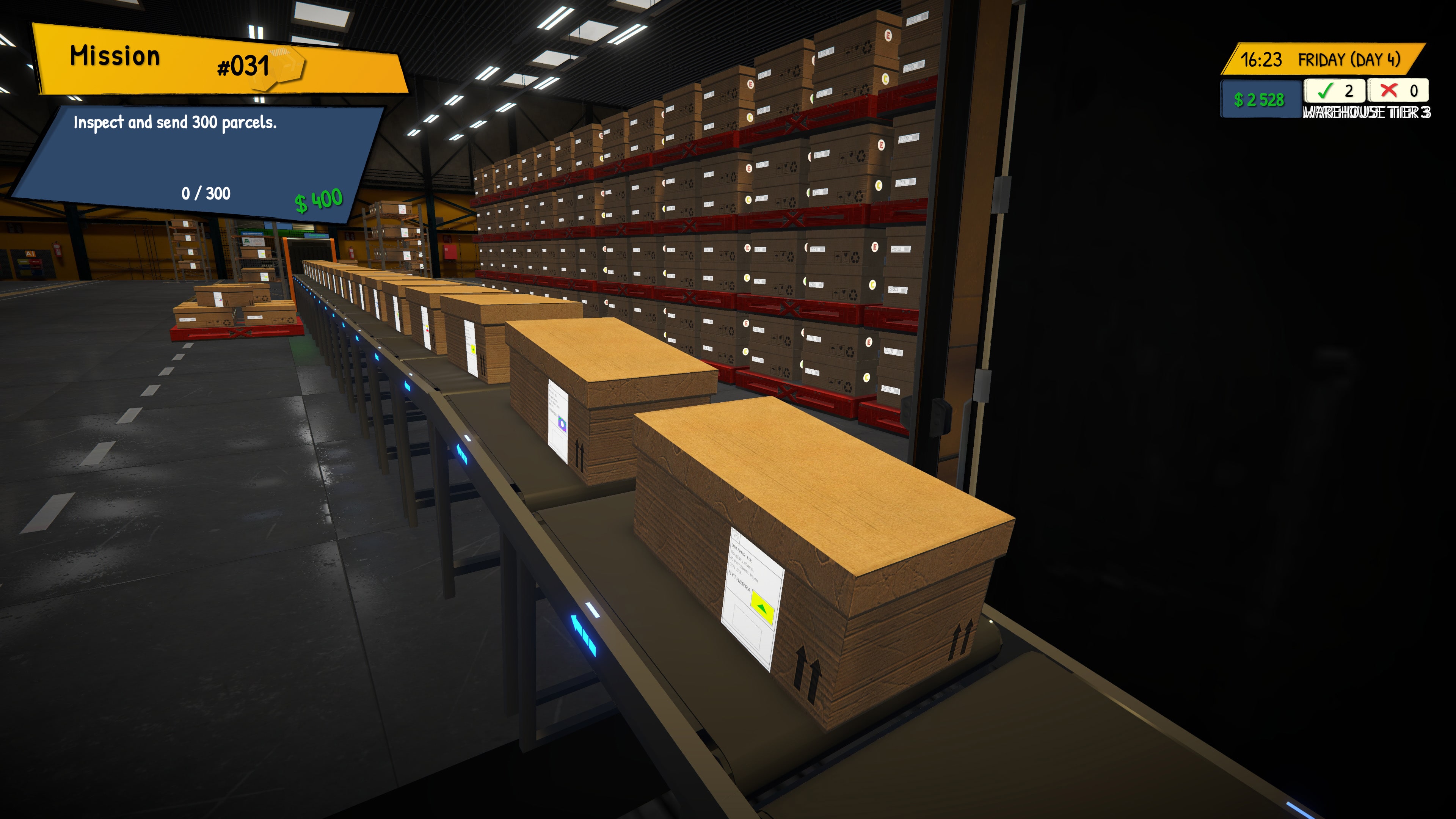Parcel Inspection Simulator