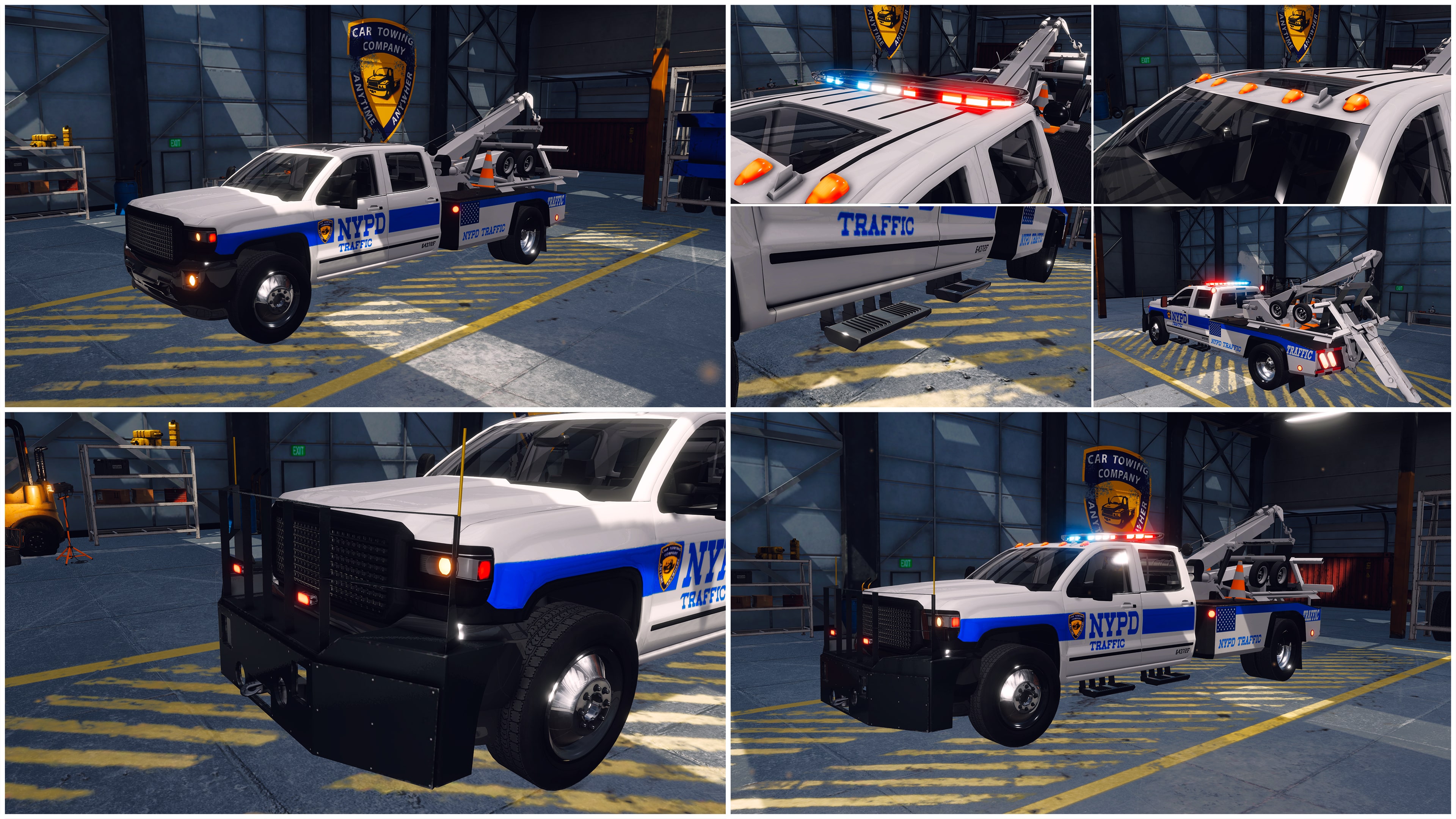Tow Truck Police Simulator