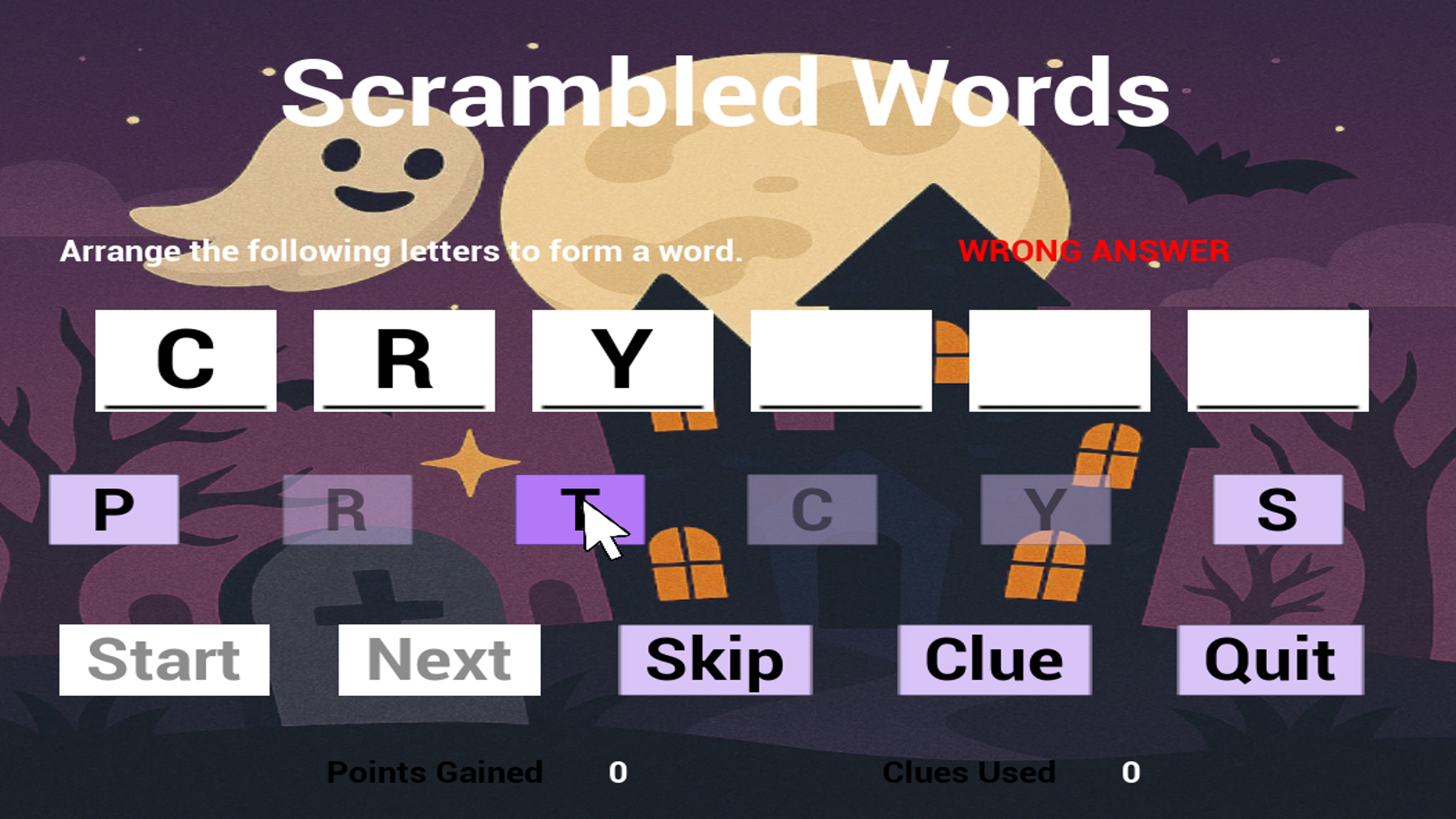 Scramble Mania