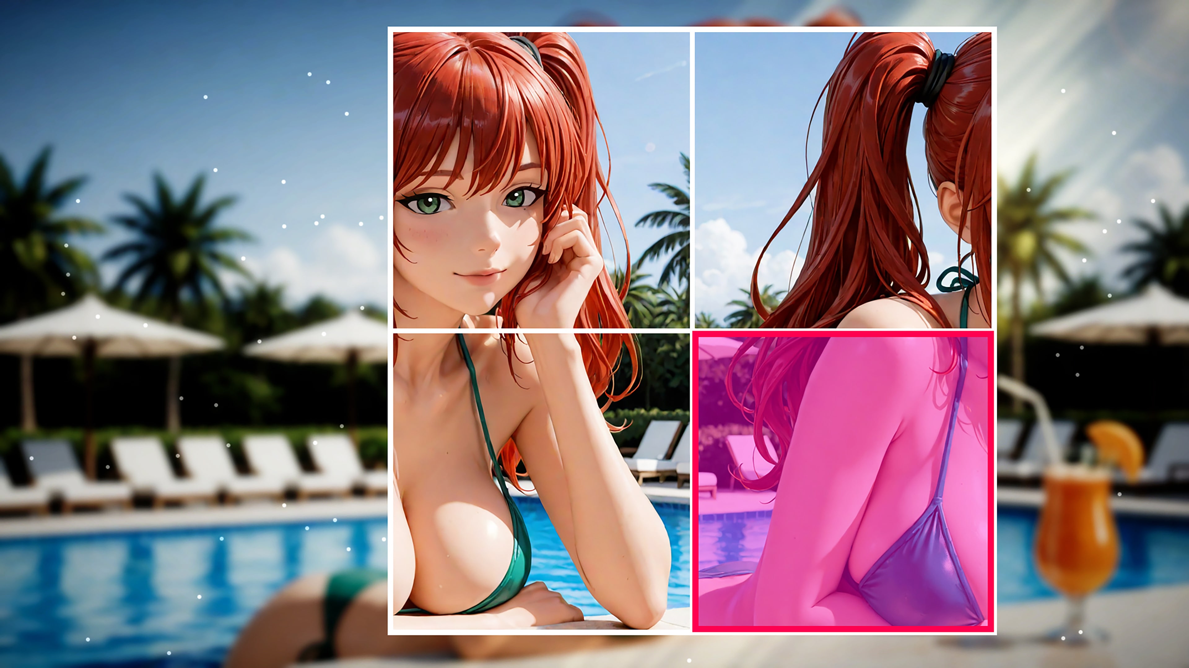 Anime Uni 3D: Hot Vacay