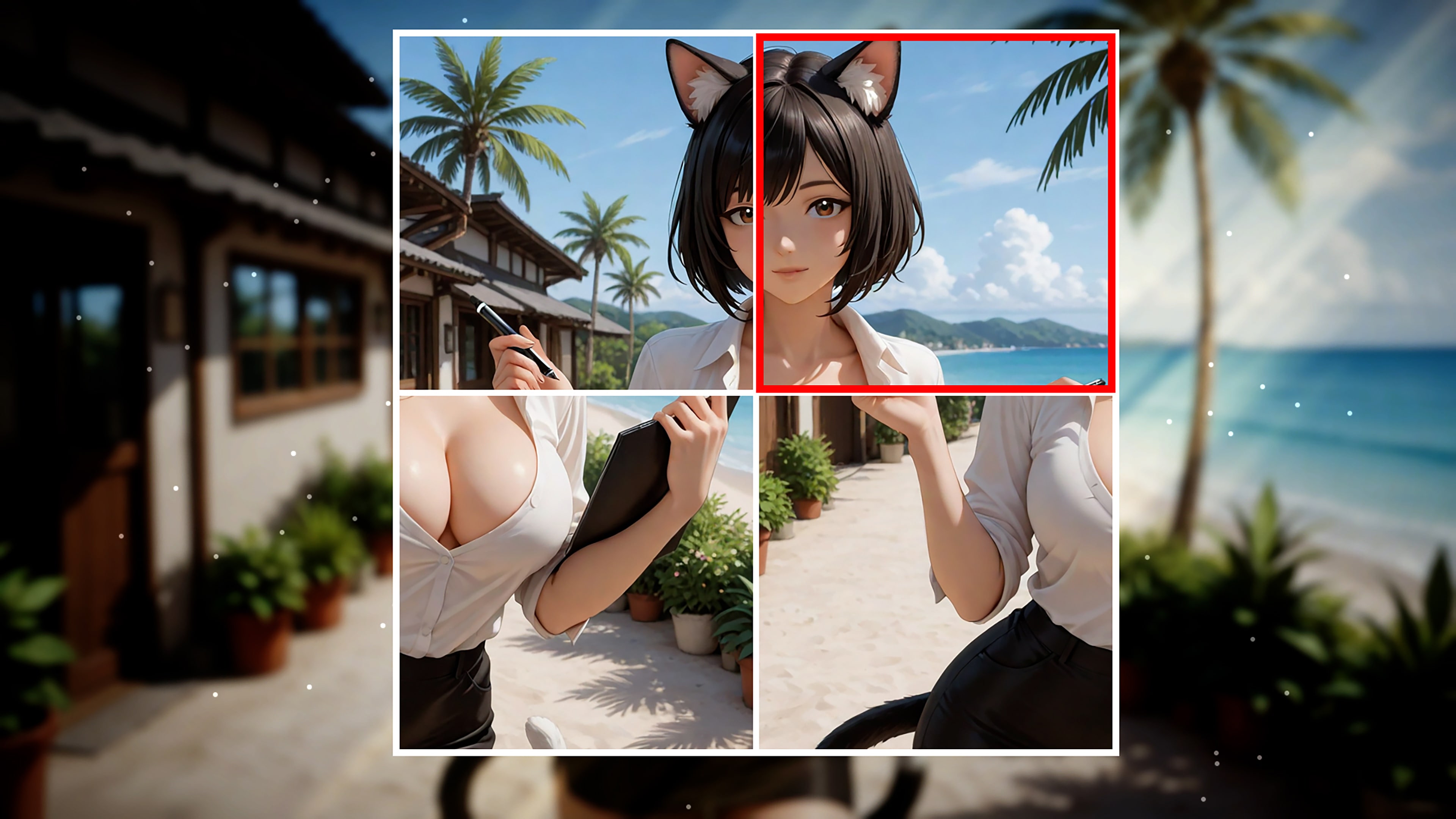 Anime Uni 3D: Hot Vacay