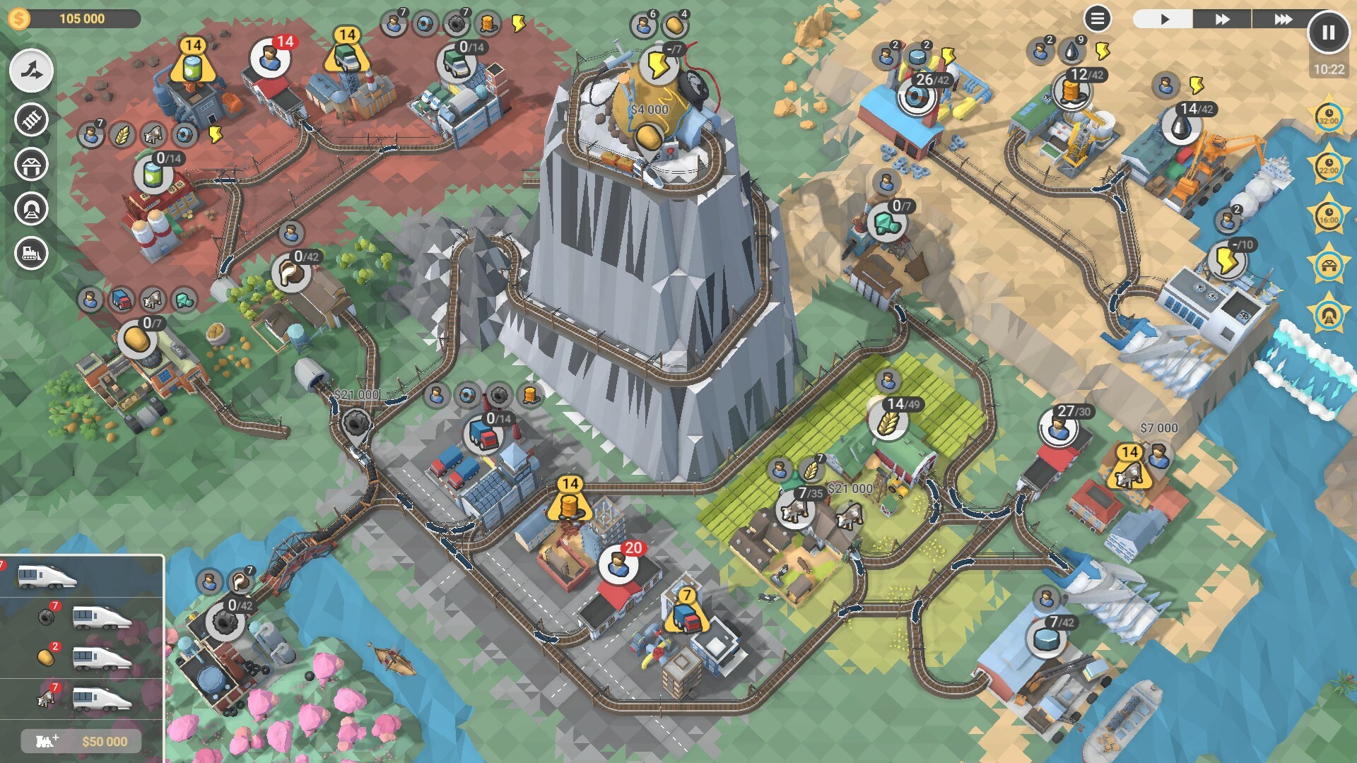 Train Valley 2: Workshop Gems – Amethyst