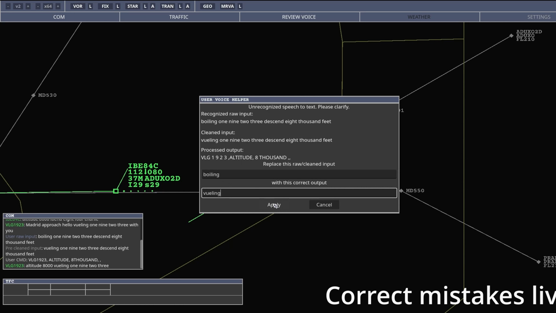 VoiceATC Simulator