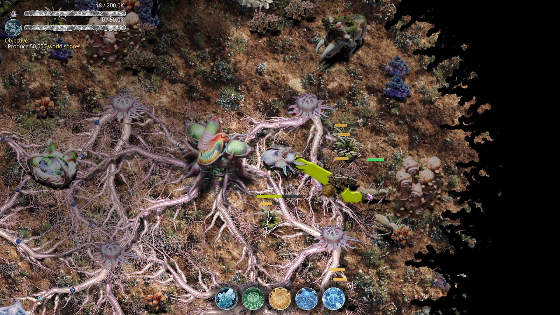 Mycelium Conquest
